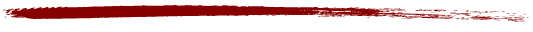 Línea roja que simula una pincelada